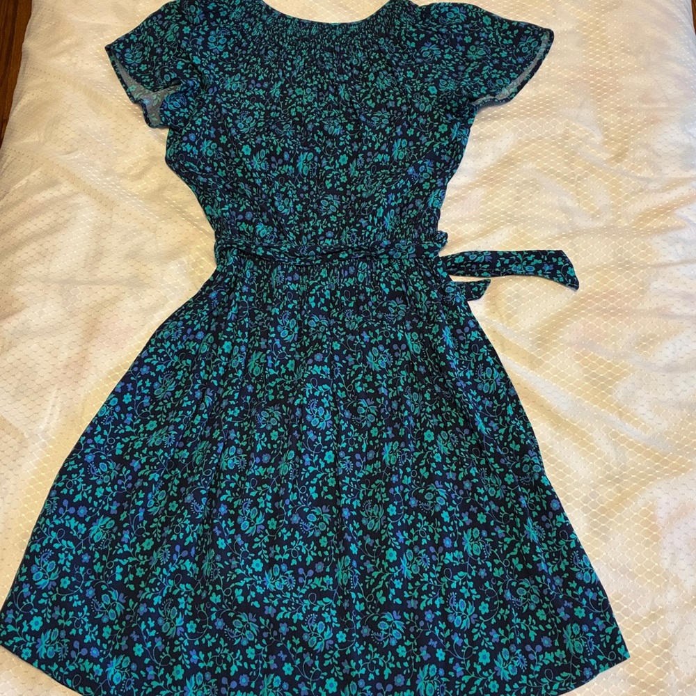 Talbots Petite Folk Smocked Dress NWT PRICE DROP!! - Picture 5 of 10